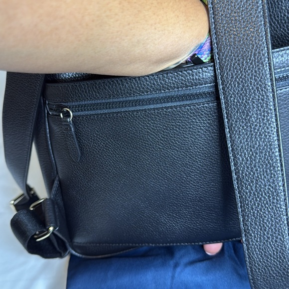 Cole Haan Black Grand Series Black Backpack - Picture 10 of 15